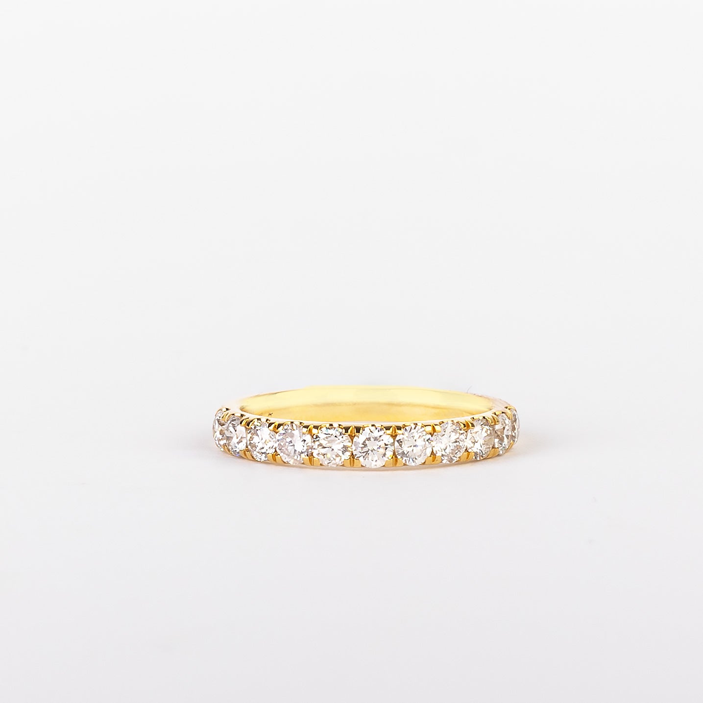 Bespoke by A+R 14KT 1.00CTW Diamond Wedding/Anniversary Band Ring- Yellow Gold