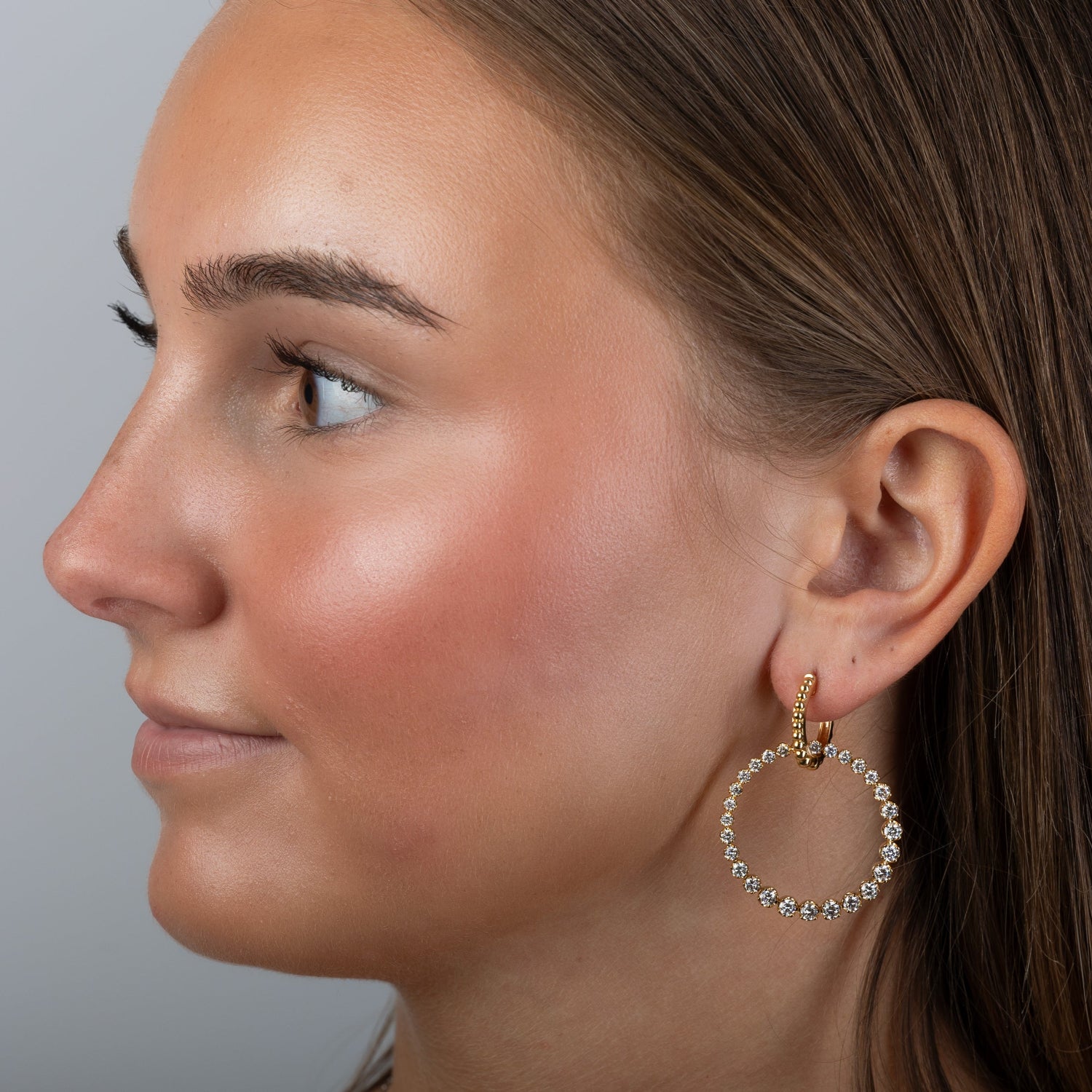 Bespoke by A + R 14KT YWG 4.00CTW Fashion Earrings