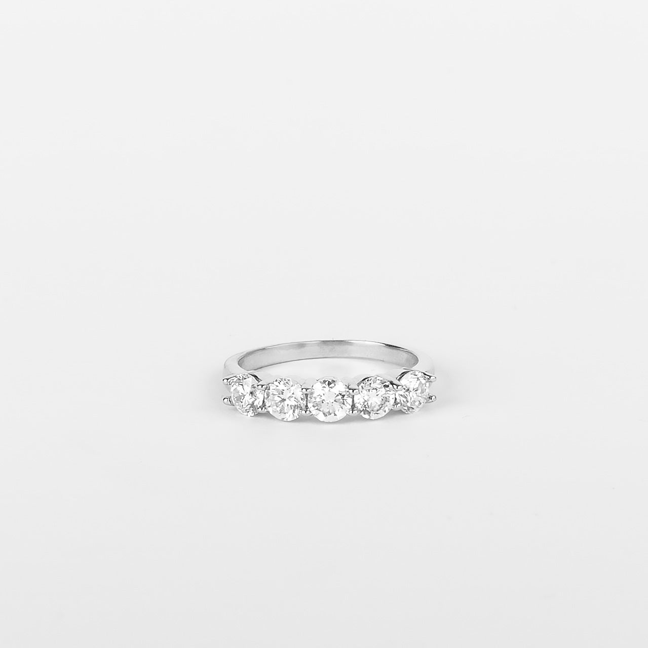 Bespoke by A + R 1.50CTW 5-Stone Diamond Band 14KT Ring