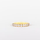 Bespoke by A + R 1.50CTW Diamond Wedding/Anniversary Band 14KT Ring Yellow Gold